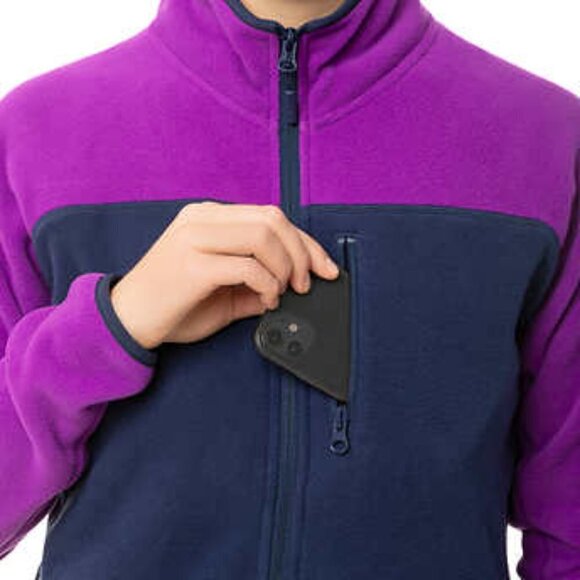 NWOT Bula Fleece Full Zip | Purple - Picture 7 of 9